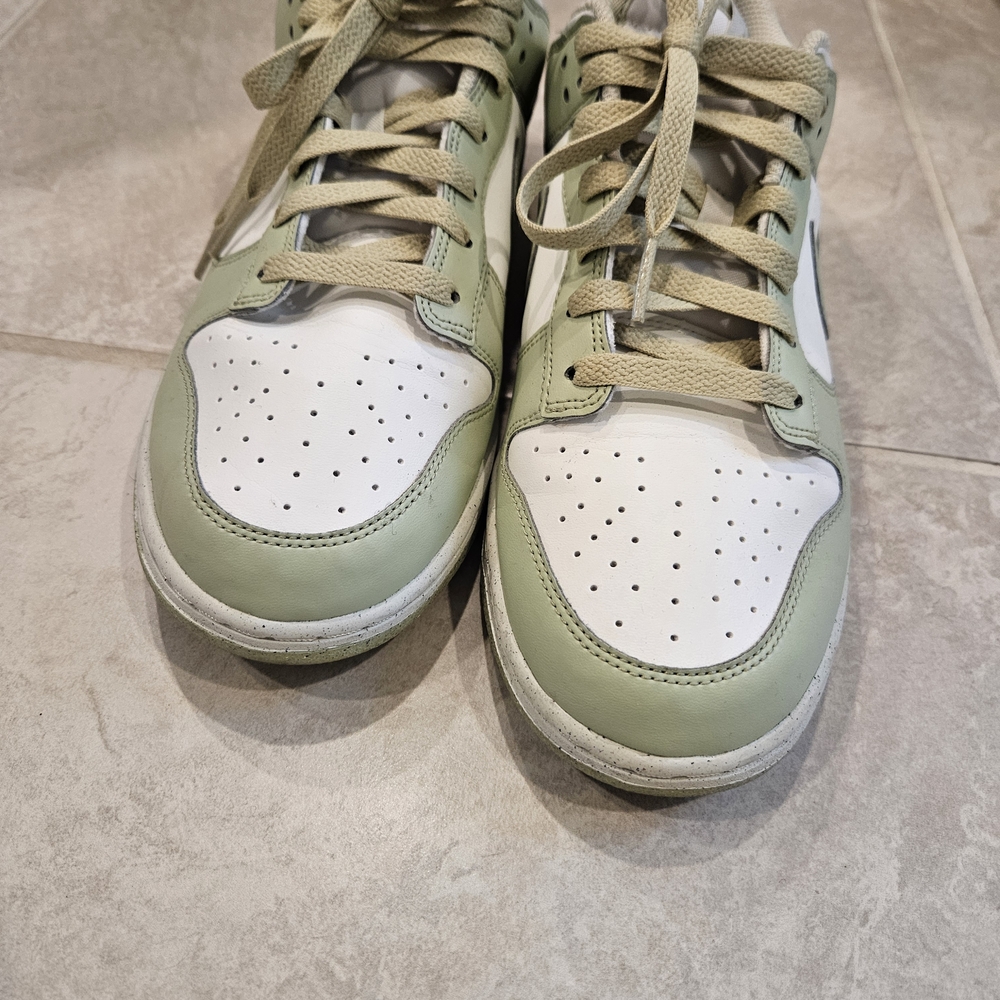 Nike Olive and White Sneakers